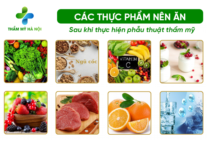 Thực phẩm nên bổ sung sau nâng cung mày