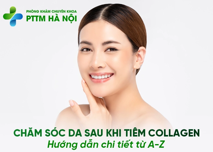 Hướng dẫn chăm sóc da sau khi tiêm collagen chi tiết từ A-Z Tiêu đề: X Mô tả: