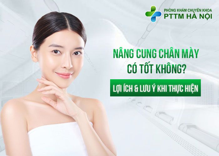 Mẫu nữ sau khi nâng cung chân mày – tìm hiểu nâng cung chân mày có tốt không, lợi ích và lưu ý trước khi thực hiện