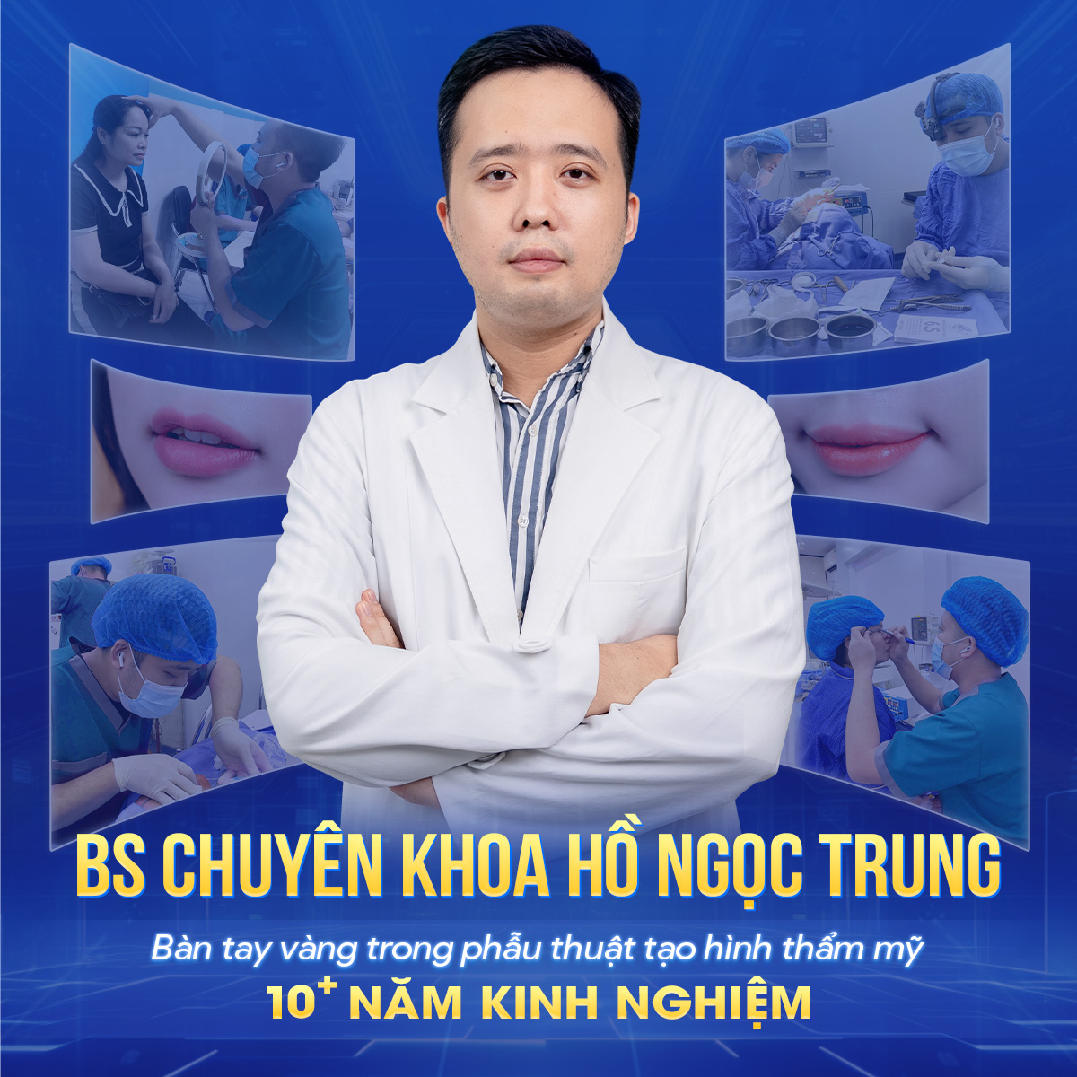 ThS.BS Hà Ngọc Trung – Chuyên gia phẫu thuật thẩm mỹ