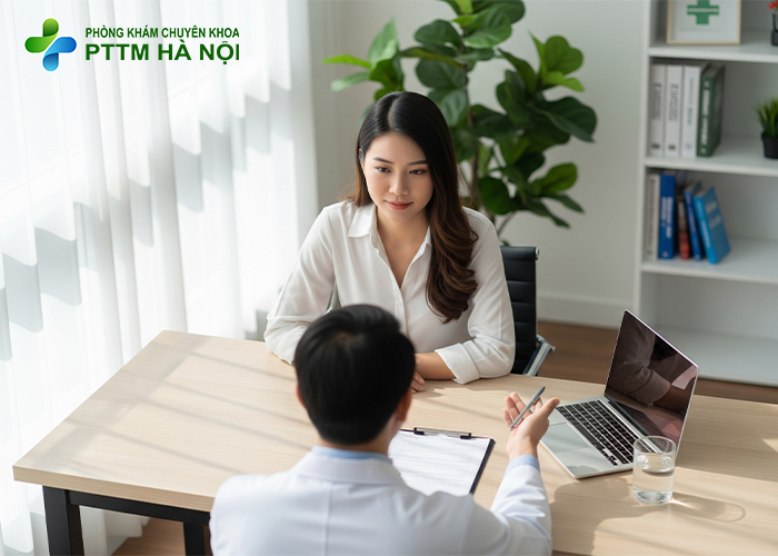 Bác sĩ tư vấn tiêm Botox cho khách hàng